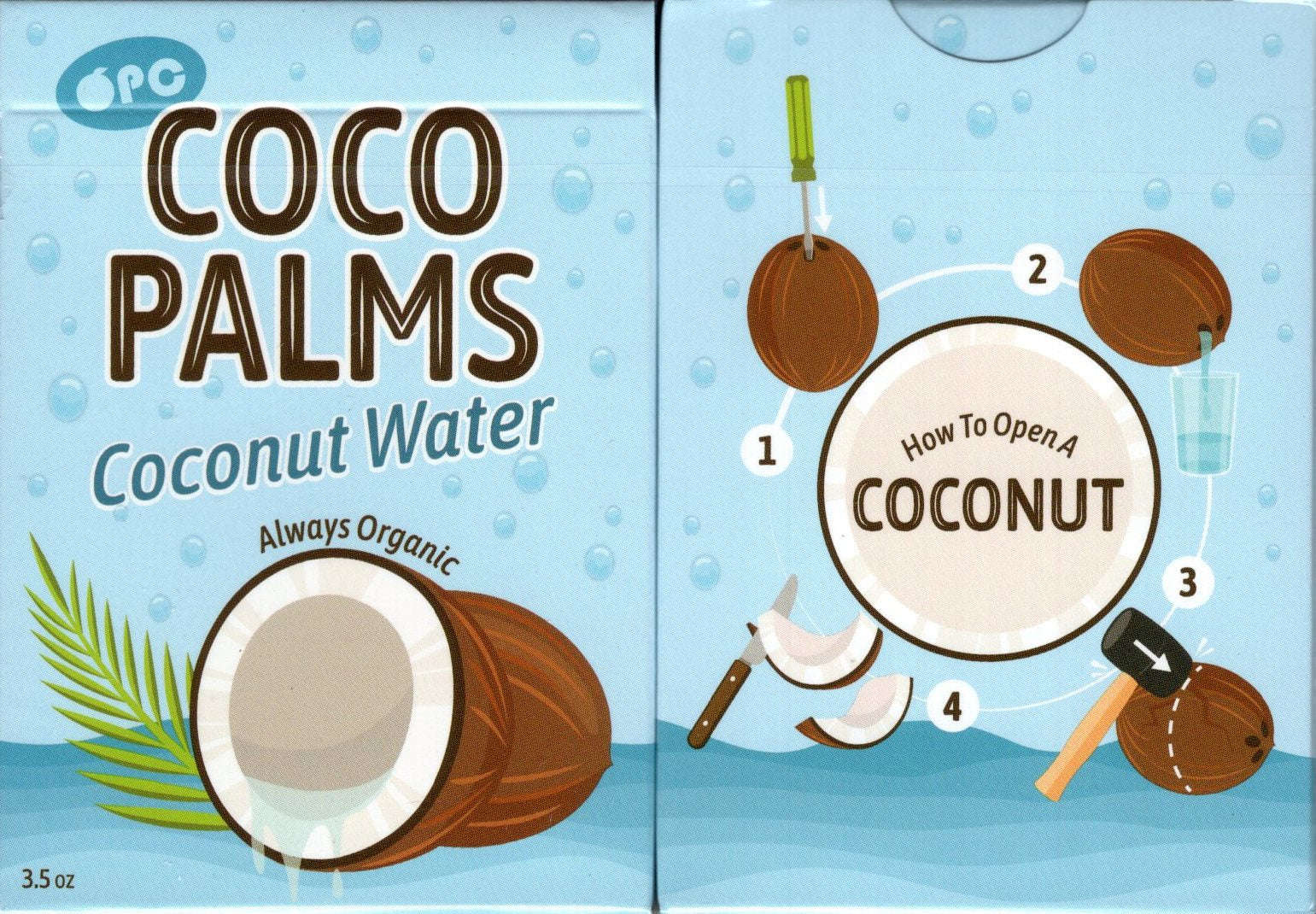 Coco Palms Playing Cards USPCC
