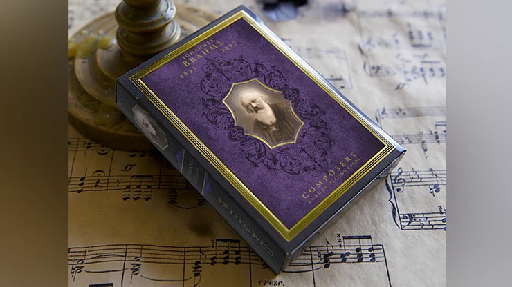 Composers Brahms Playing Cards NPCC