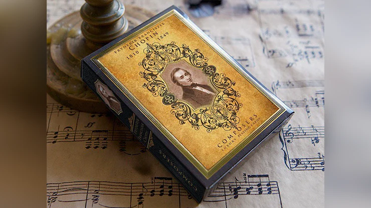 Composers Chopin Playing Cards NPCC