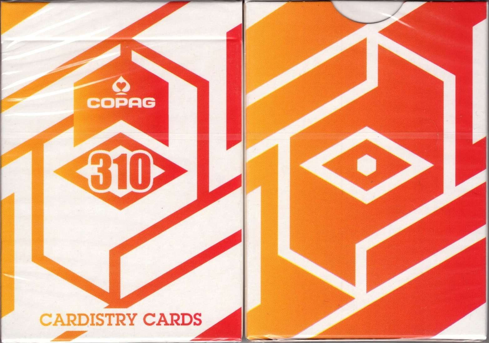 Copag 310 Alpha Orange Cardistry Cards Cartamundi