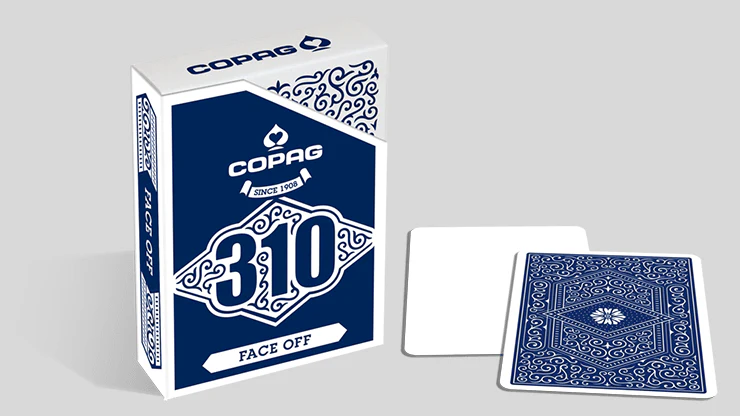 Copag 310 Face Off Blue Playing Cards Cartamundi