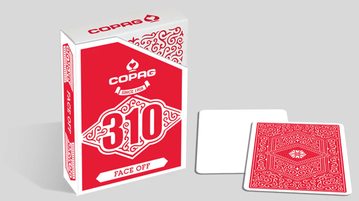 Copag 310 Face Off Red Playing Cards Cartamundi