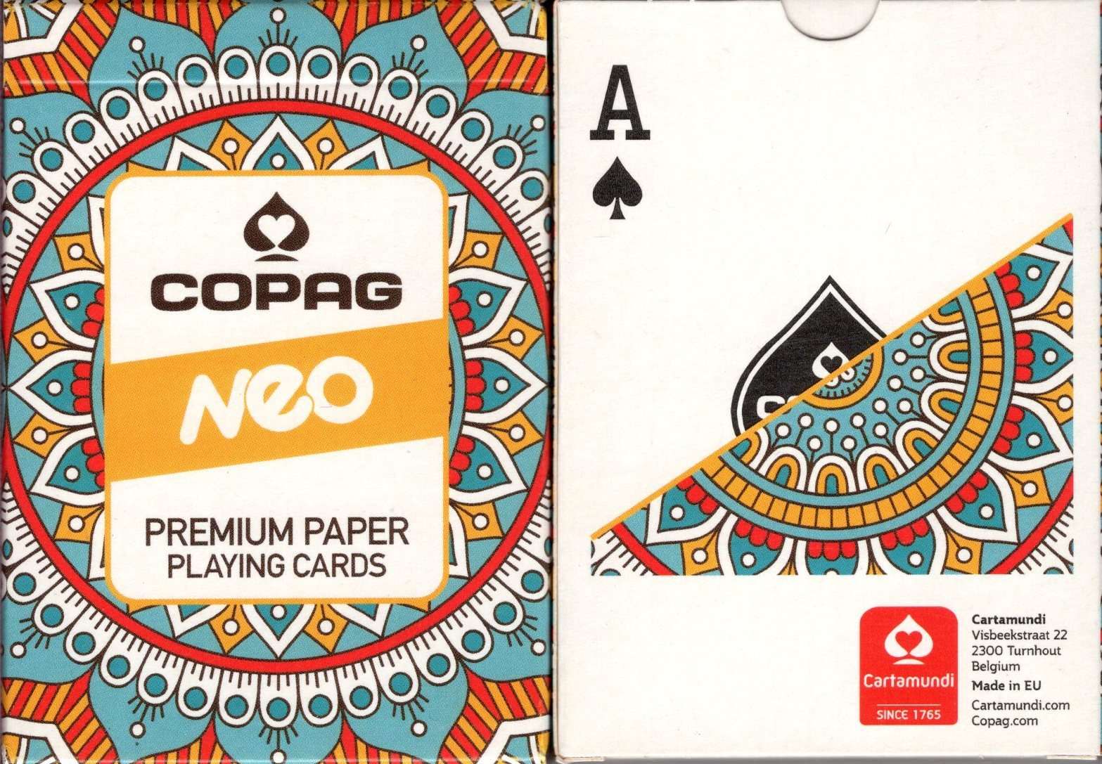 Copag Neo Culture Playing Cards Cartamundi
