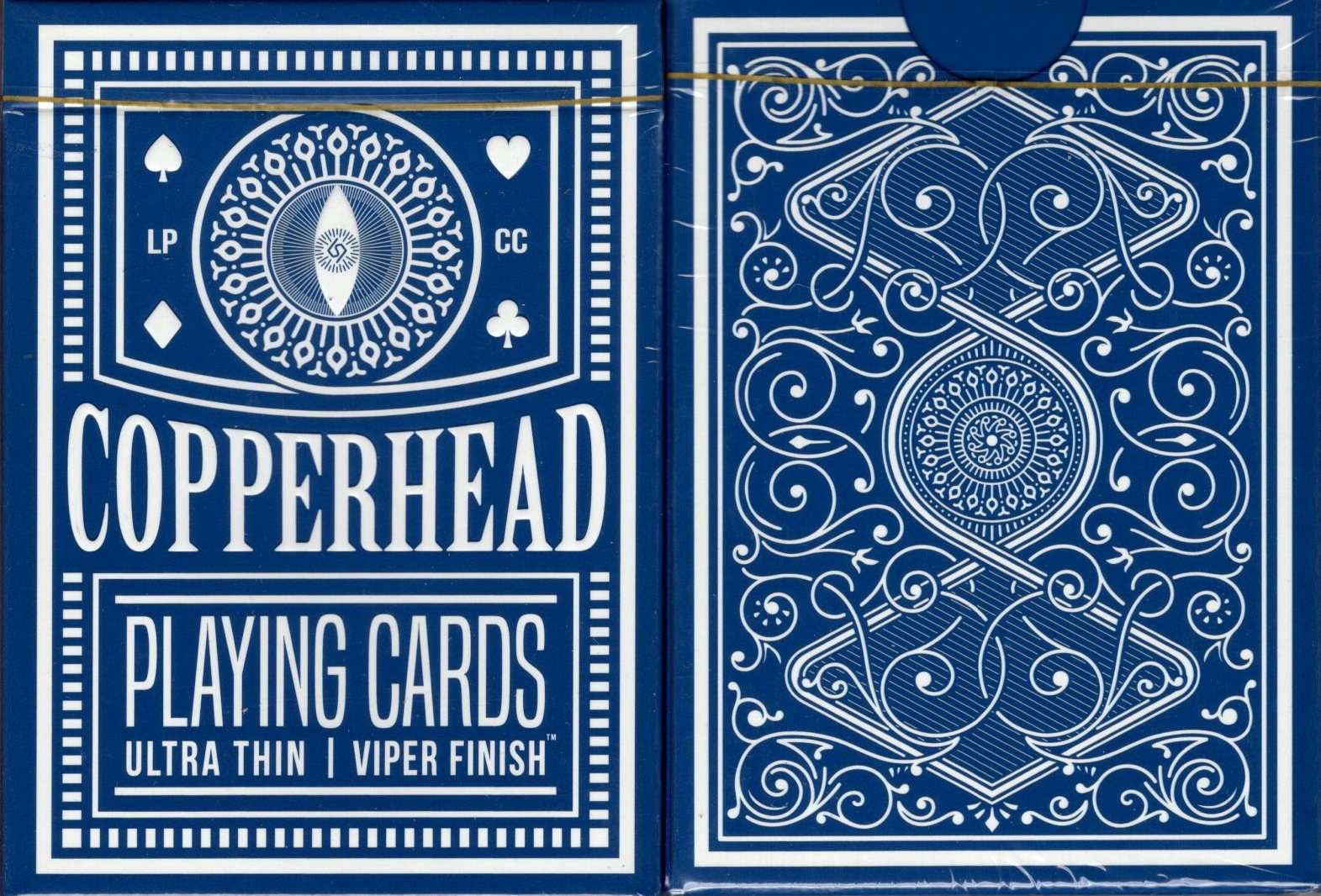 Copperhead v1 Blue Playing Cards LPCC