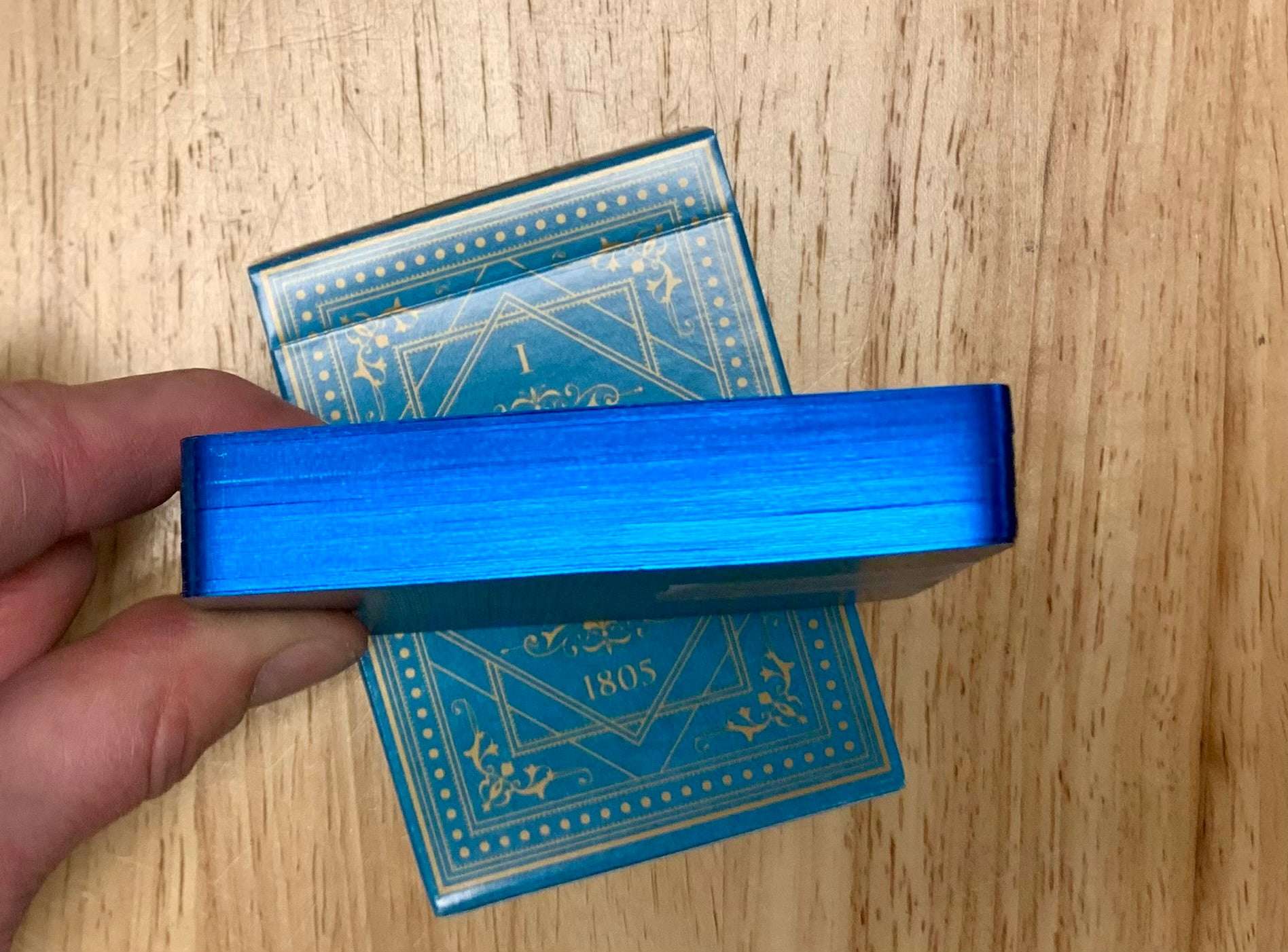 Cotta's Almanac #1 Gilded Playing Cards USPCC