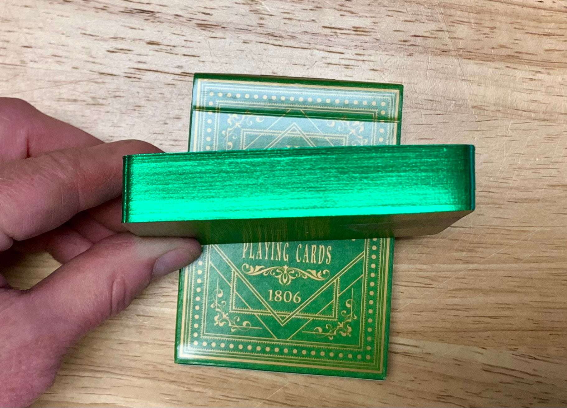 Cotta's Almanac #2 Gilded Playing Cards USPCC