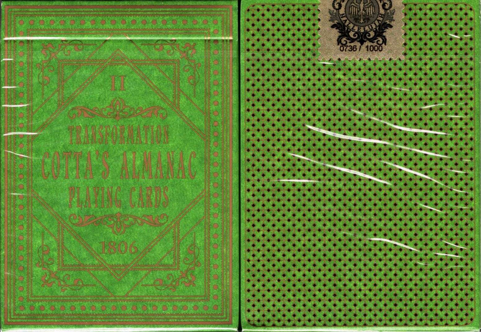 Cotta's Almanac #2 Limited Playing Cards USPCC