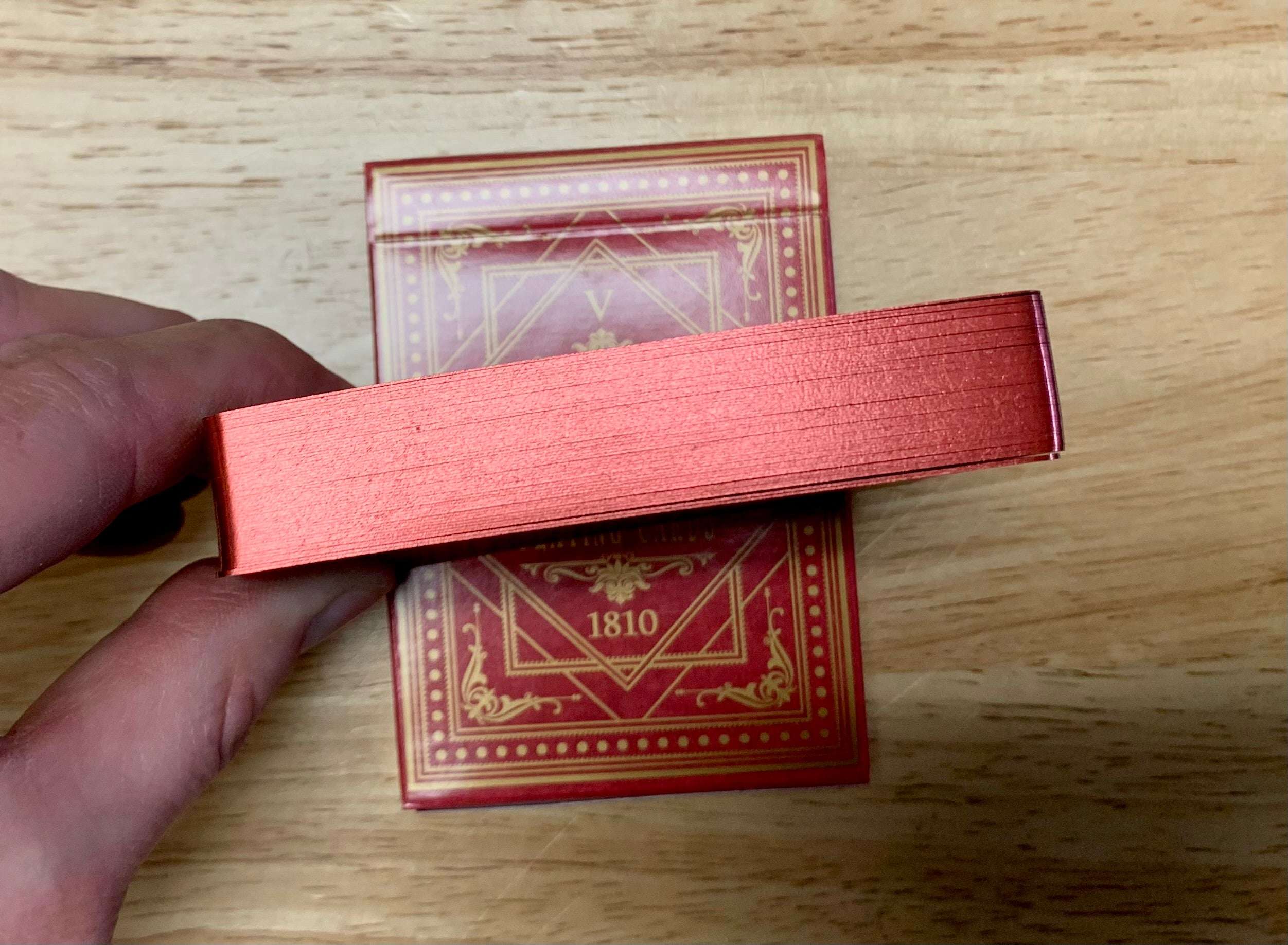 Cotta's Almanac #5 Gilded Playing Cards USPCC