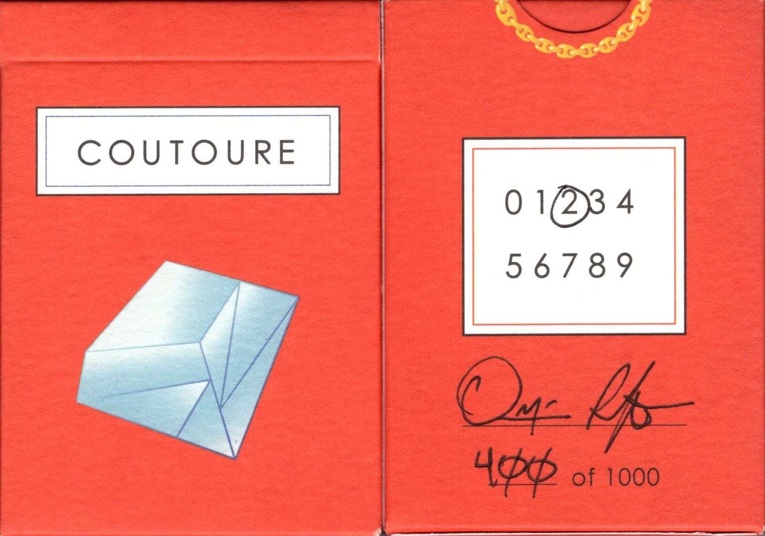 Coutoure Playing Cards