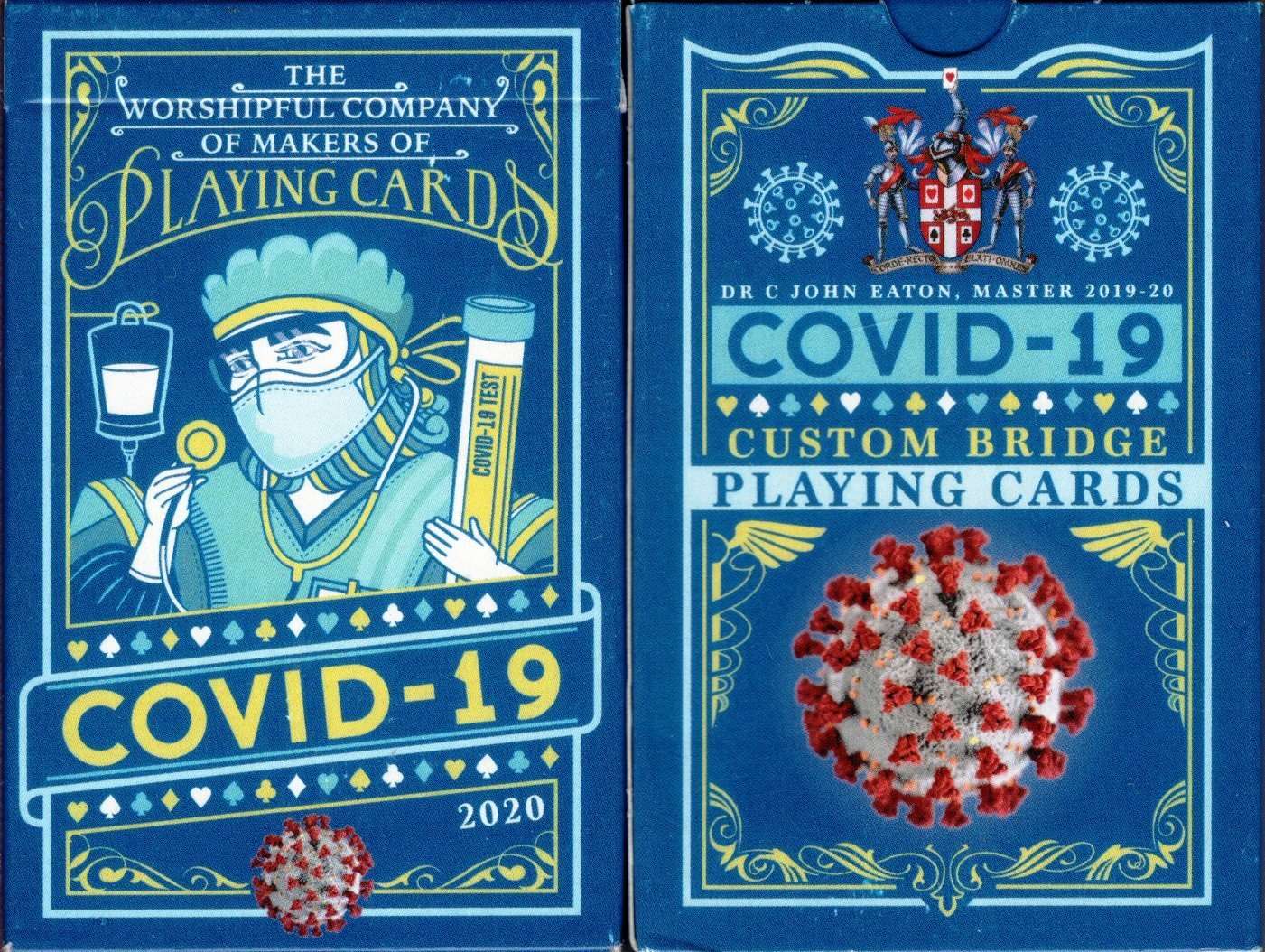 Covid-19 v1 Playing Cards by WCMPC