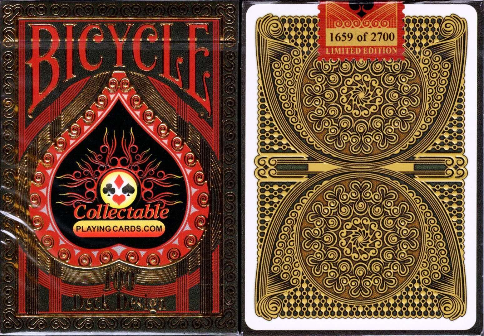 CPC 100th Deck Design Bicycle Playing Cards
