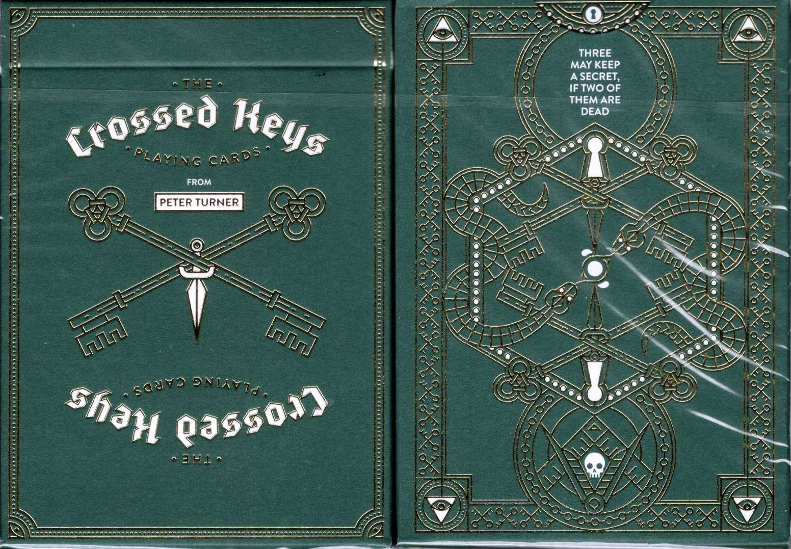 Crossed Keys v2 Marked Playing Cards USPCC
