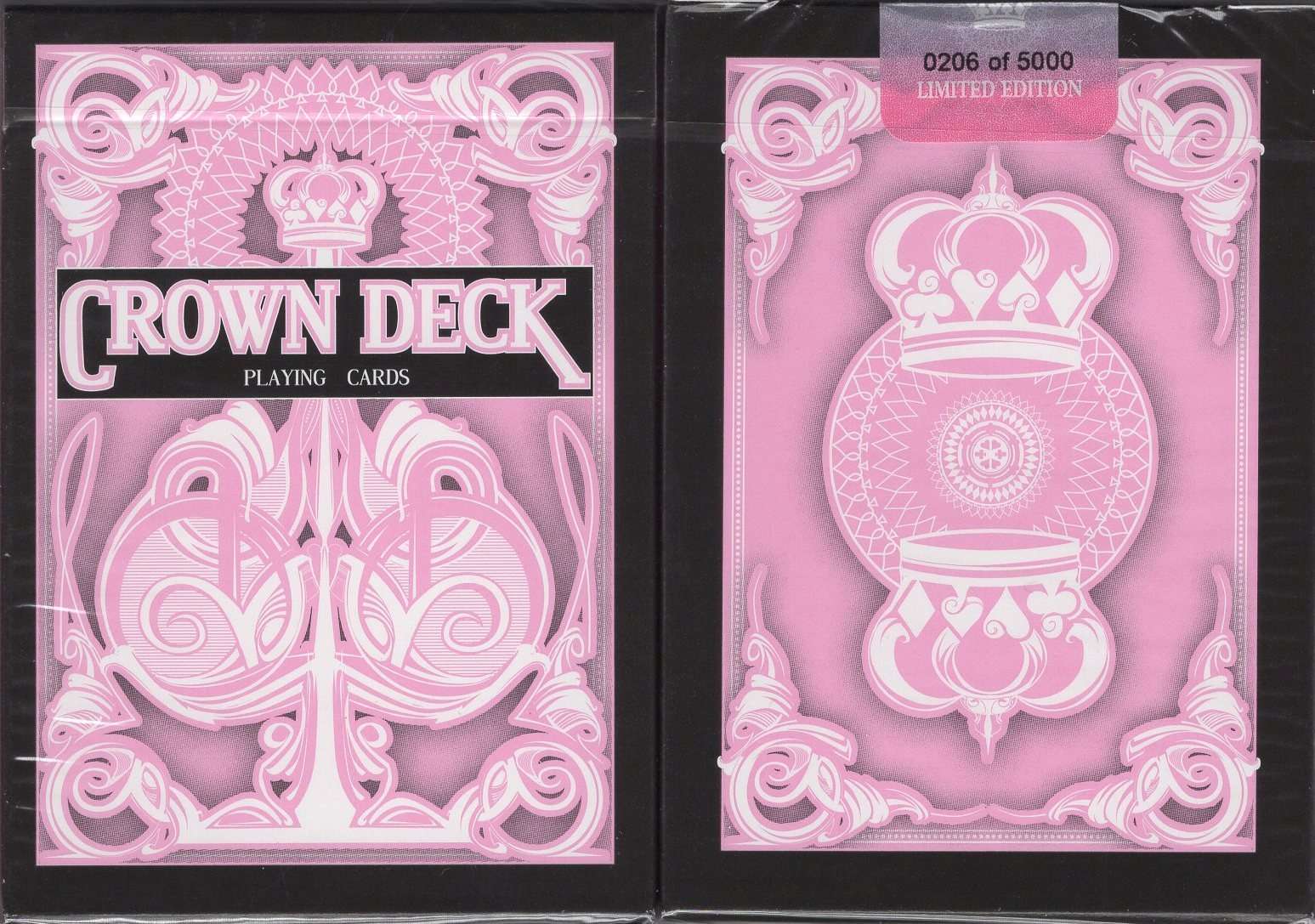 Crown Deck Pink Playing Cards USPCC