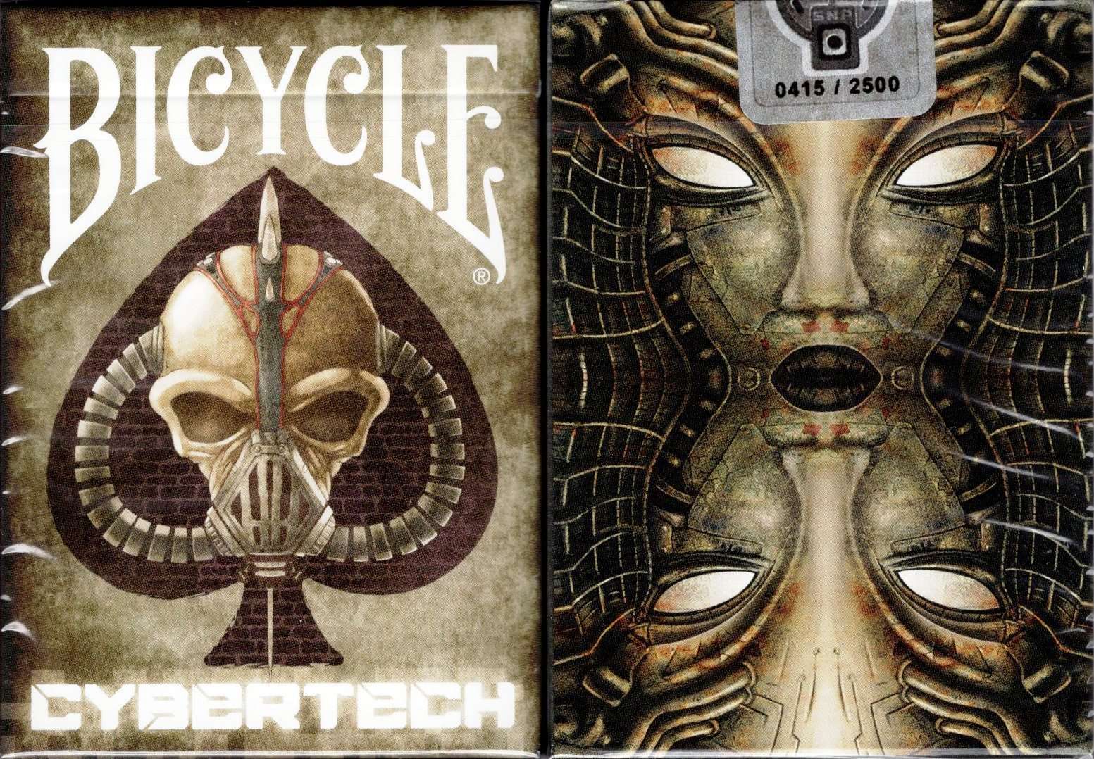 Cybertech Bicycle Playing Cards
