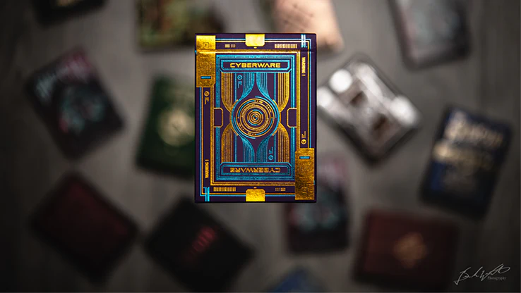Cyberware Neon Playing Cards USPCC