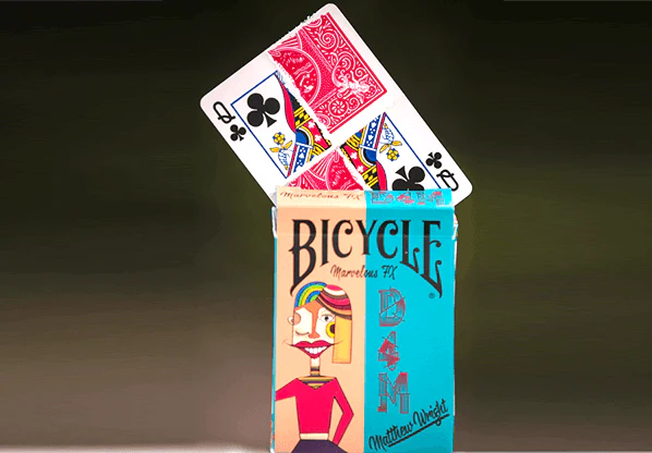 D4M Card Effect Bicycle Playing Cards