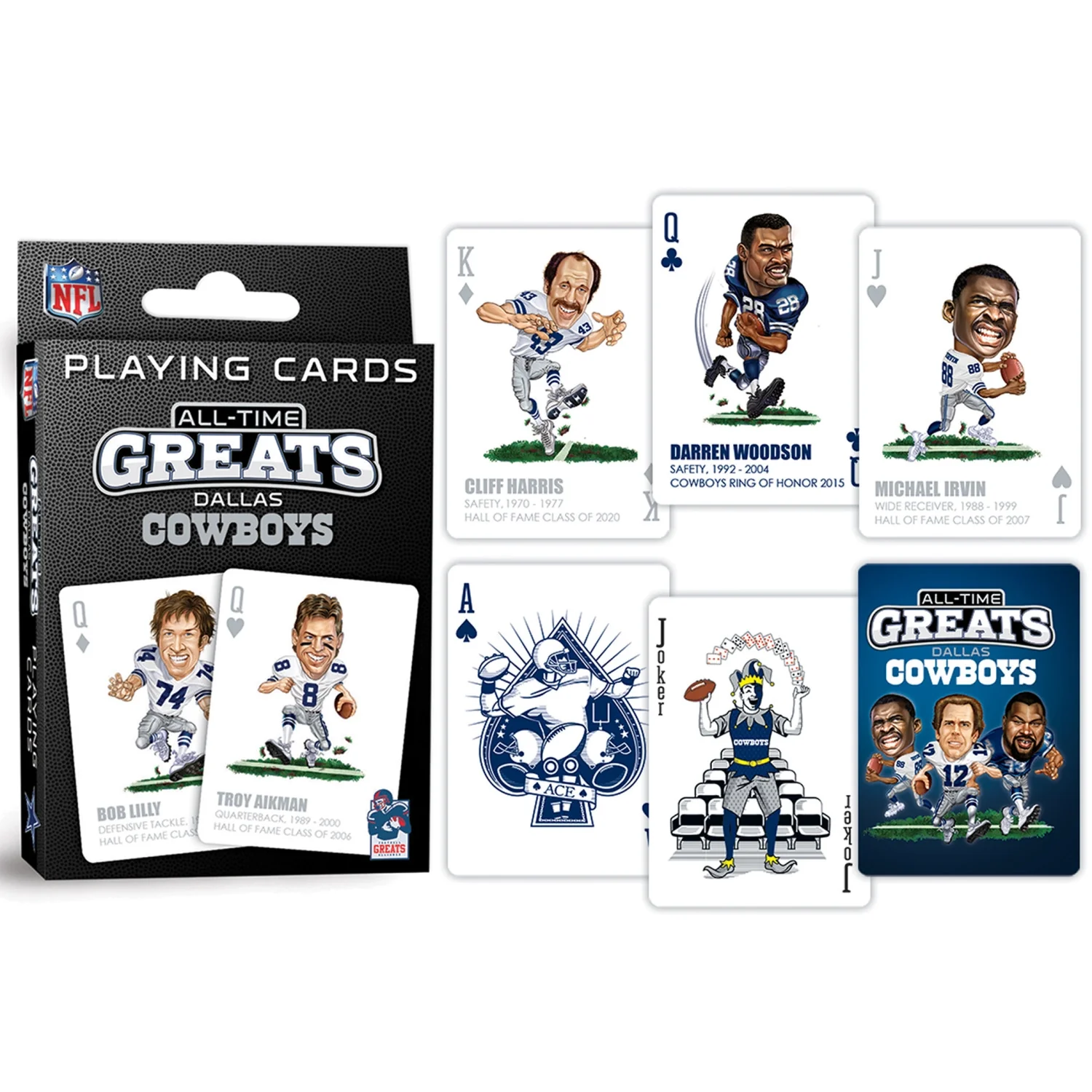 Dallas Cowboys All-Time Greats Playing Cards â How âBout Them Boys