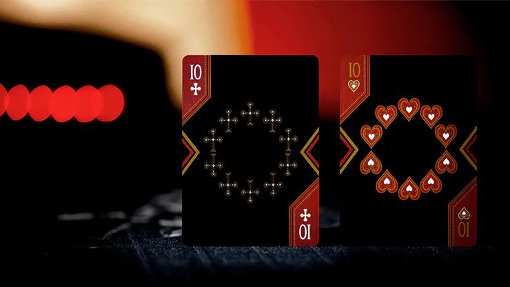 Dark Lordz Black Playing Cards USPCC