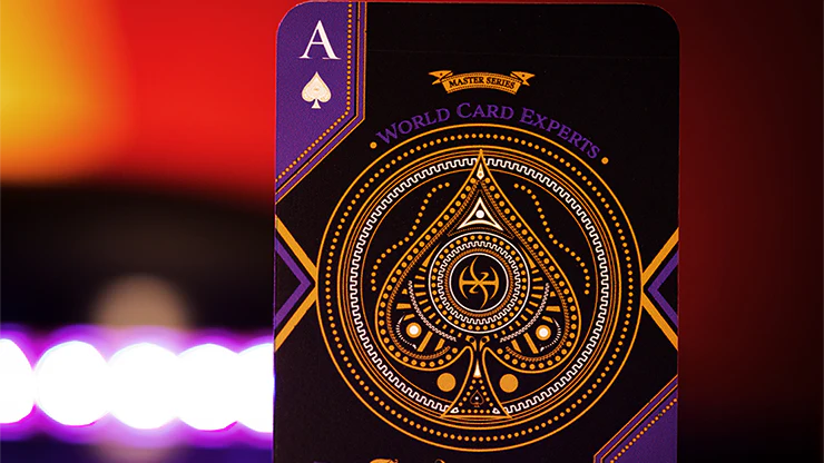Dark Lordz Royale Purple Playing Cards USPCC