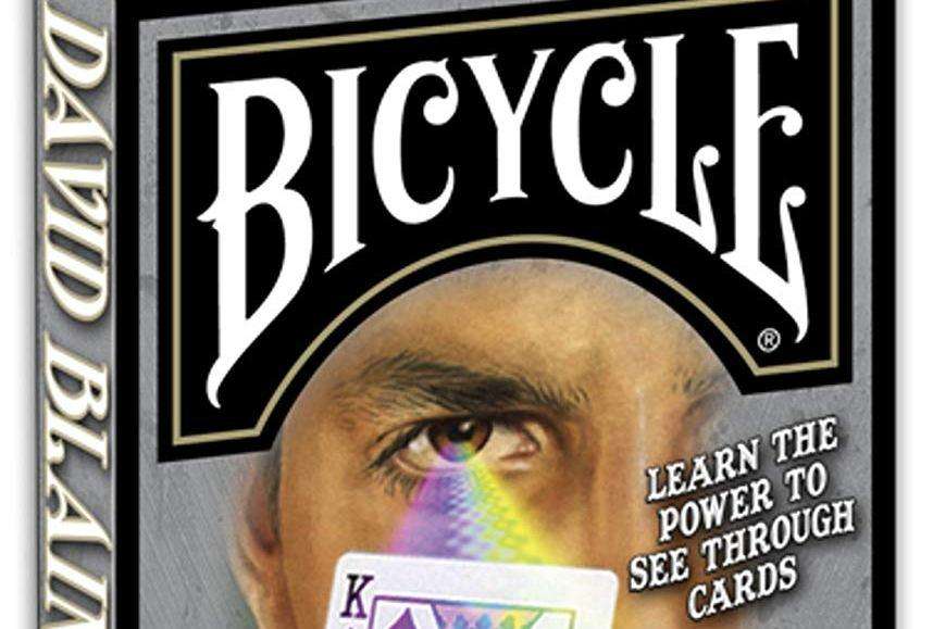 David Blaine Split Spade Mind Reading Bicycle Playing Cards