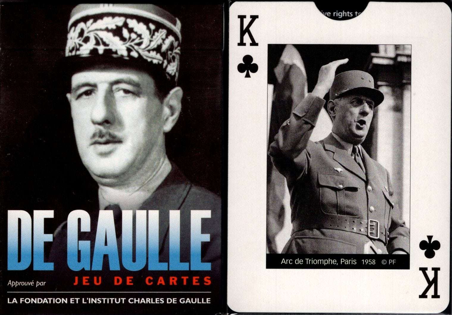 De Gaulle Playing Cards Piatnik