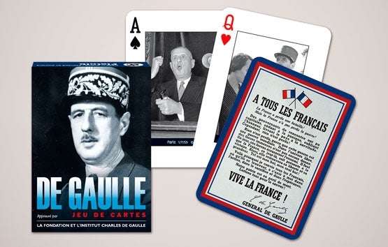 De Gaulle Playing Cards Piatnik