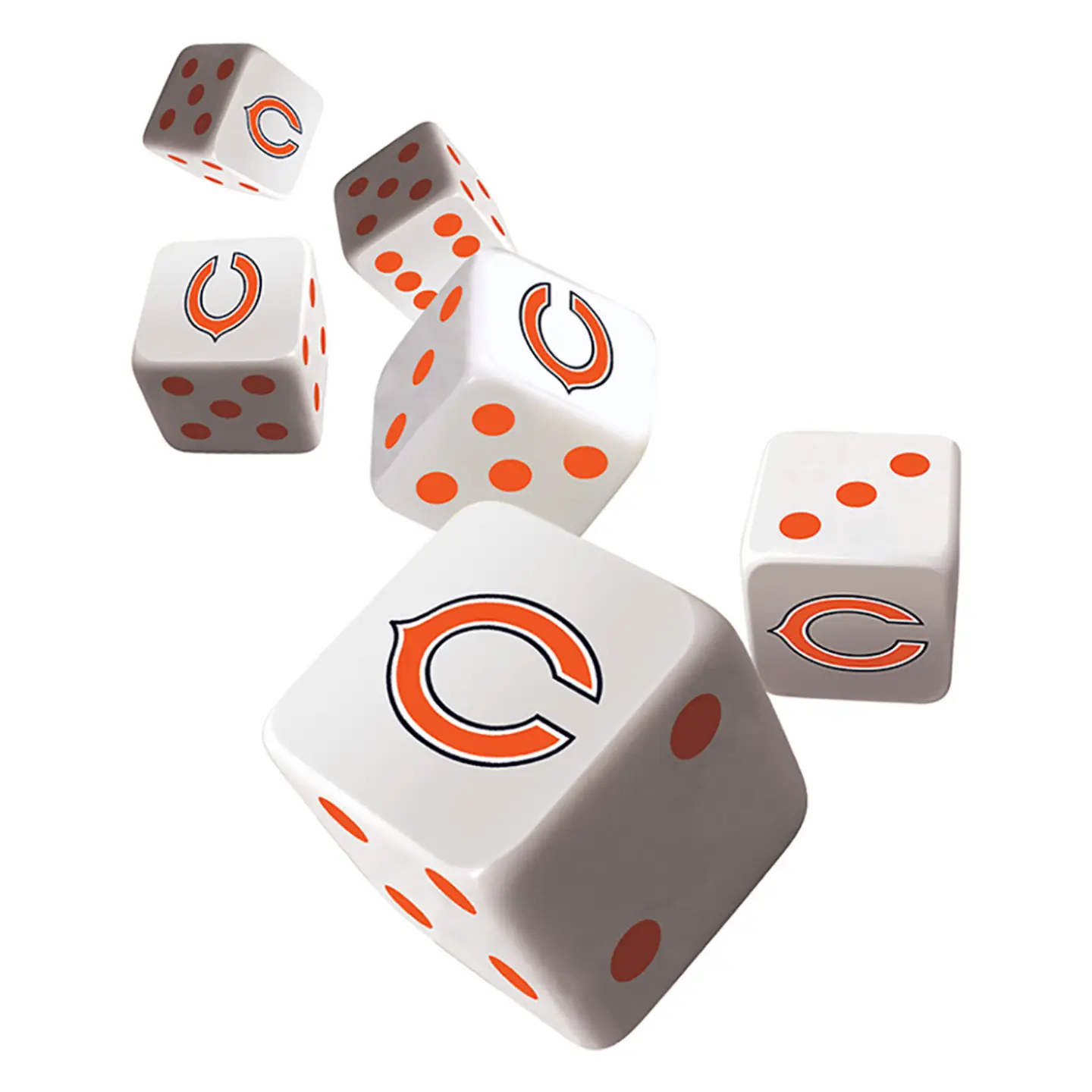 Chicago Bears Dice Set by Masterpieces
