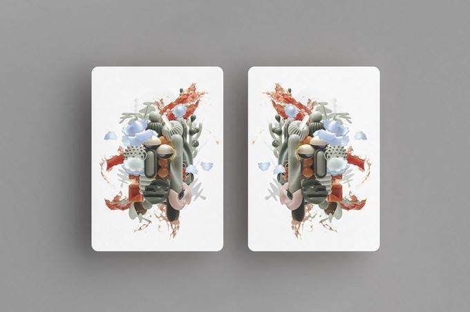 Deep Forest Bicycle Playing Cards