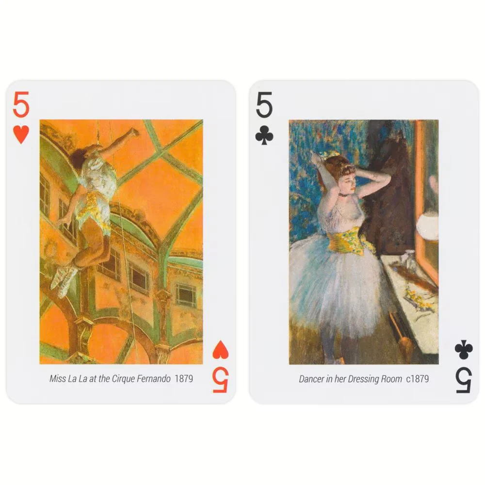 Degas Playing Cards Piatnik â A Dance of Light, Movement, and Elegance