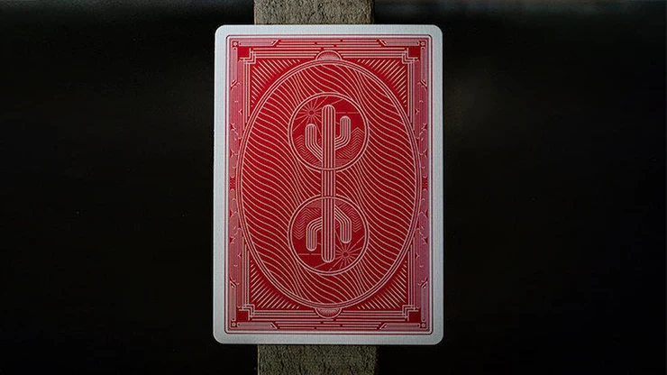 Desert Design Ruby Red Playing Cards WJPC
