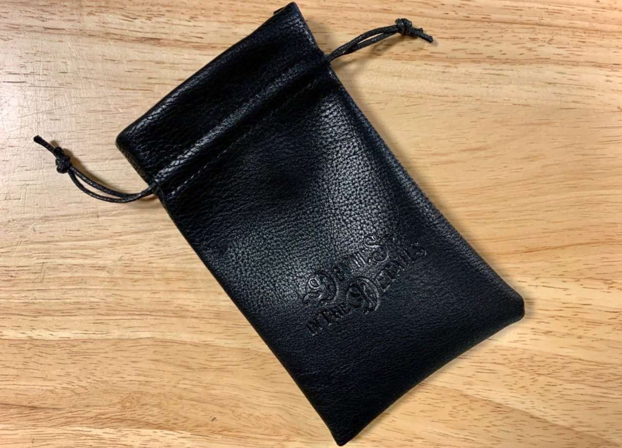 Devil's In The Details Leather Deck Pouch