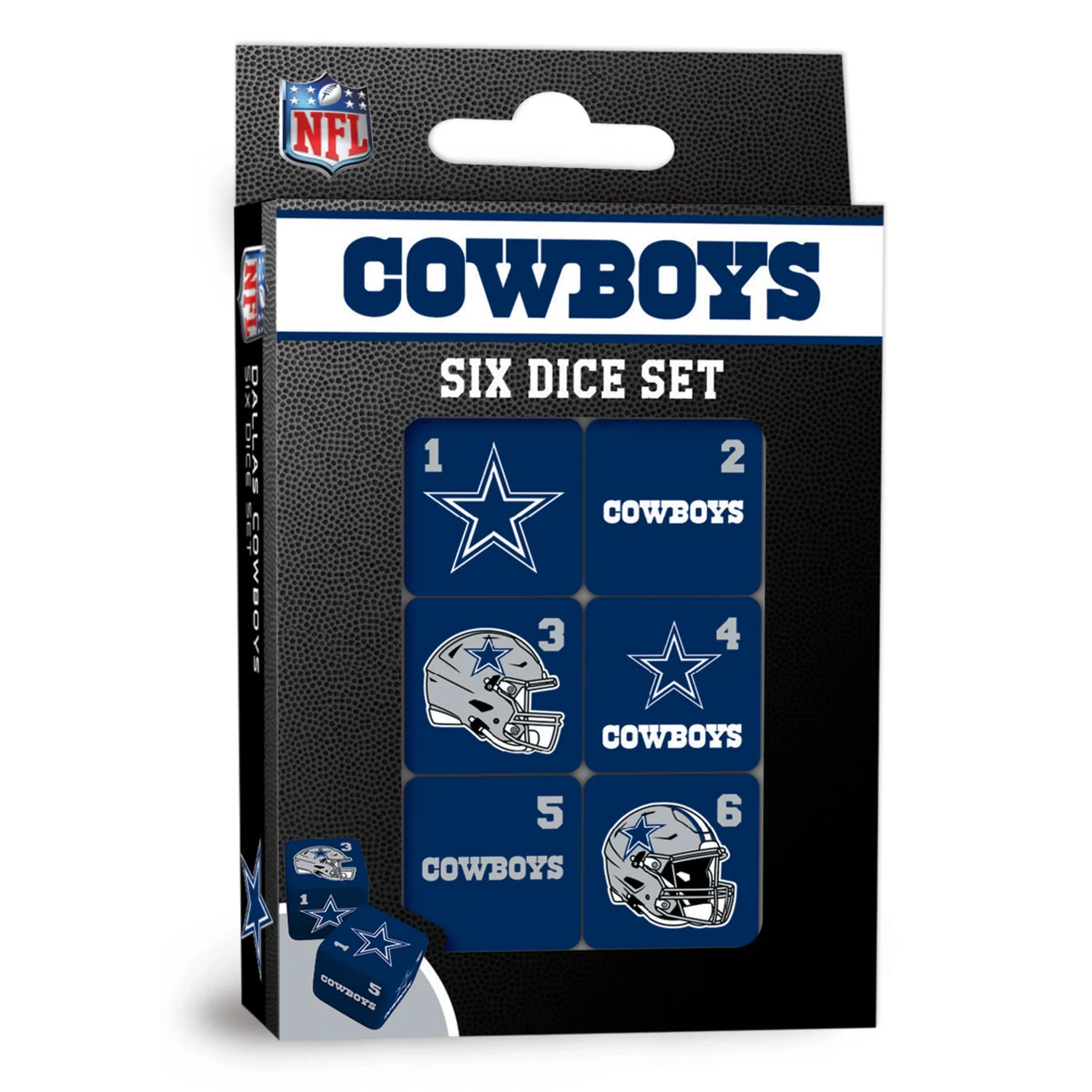 Dallas Cowboys Dice Set by Masterpieces