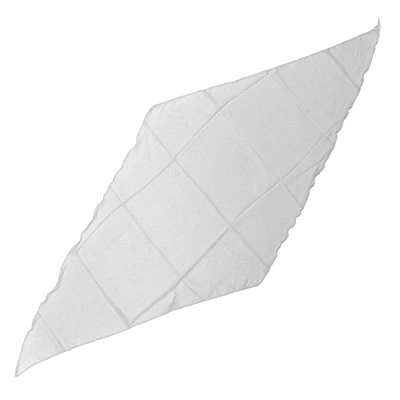 Diamond Cut Silk 12 inch (White) Magic by Gosh