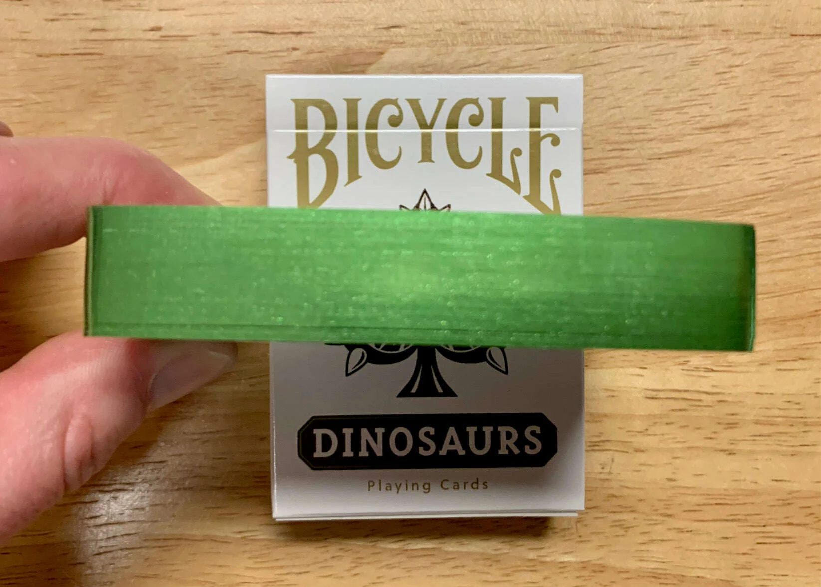 Dinosaurs Gilded Bicycle Playing Cards