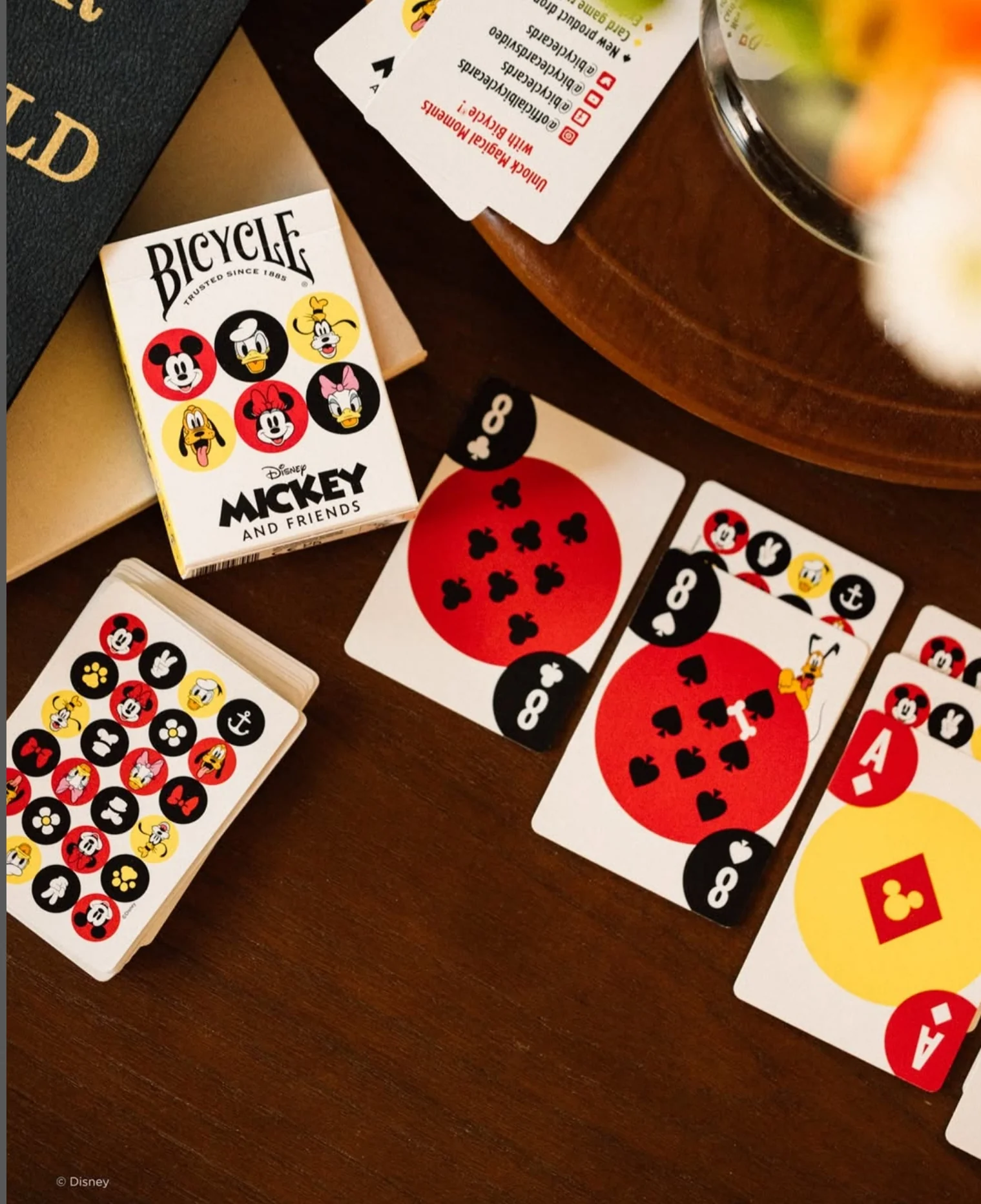 Disney Mickey & Friends Playing Cards by Bicycle â A Deck Full of Friendship & Fun!