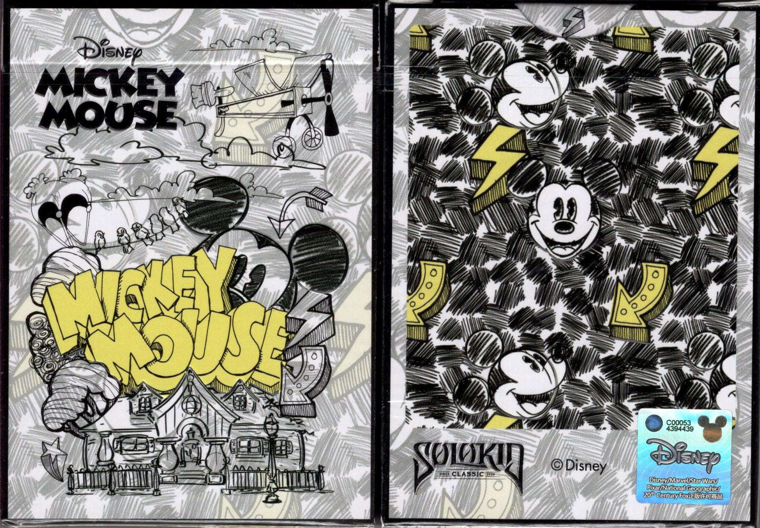 Disney Mickey Mouse Playing Cards TWPCC
