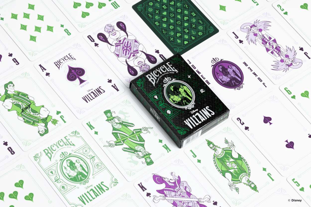2219-disney-villains-inspired-green-bicycle-playing-cards-1.webp
