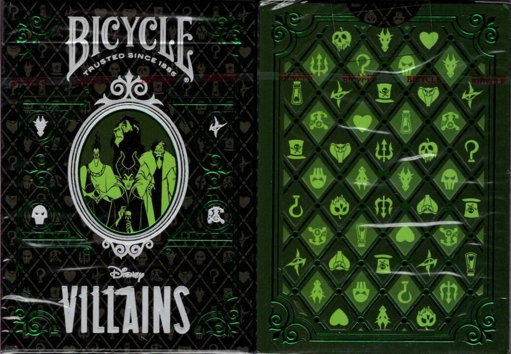 2219-disney-villains-inspired-green-bicycle-playing-cards-1.webp