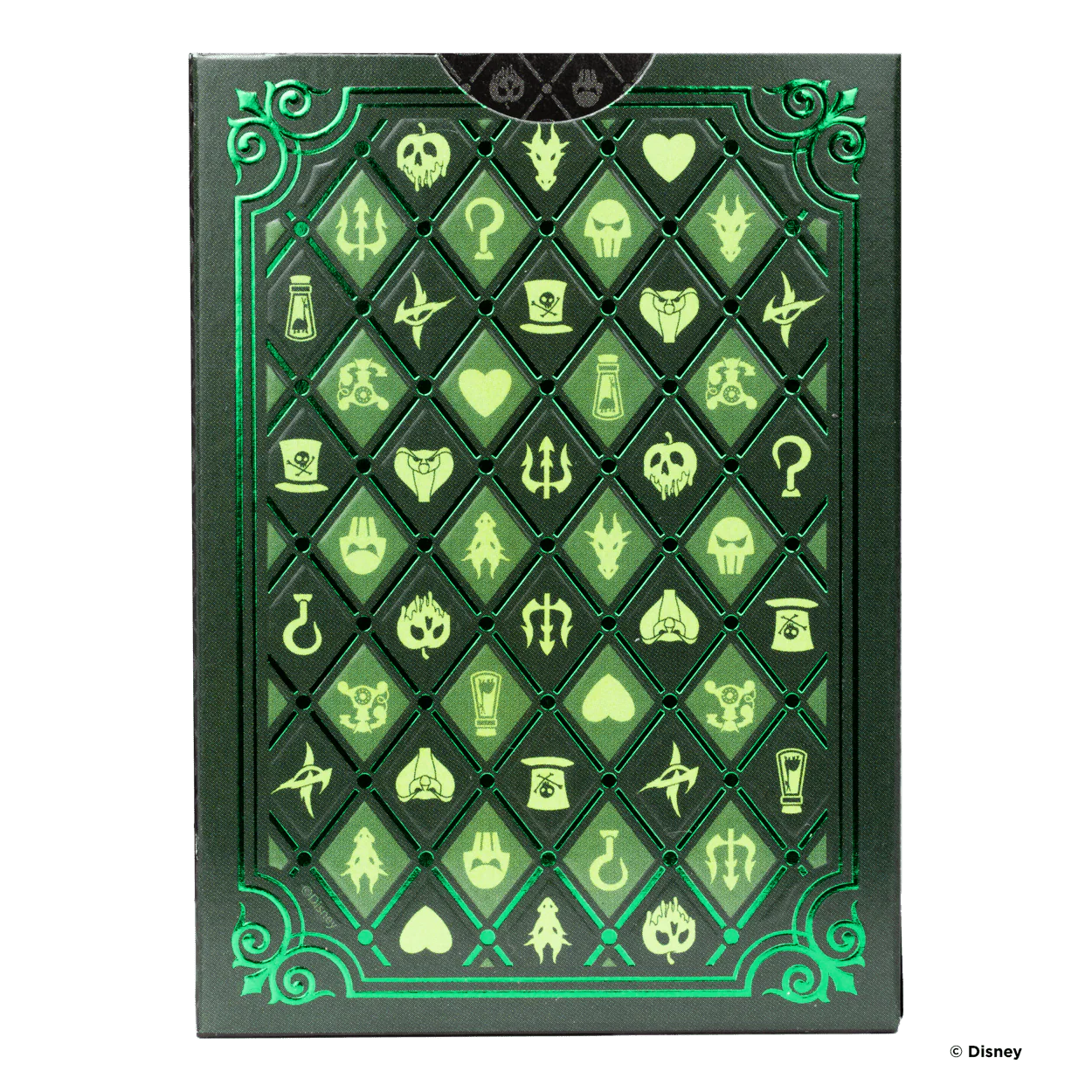 2219-disney-villains-inspired-green-bicycle-playing-cards-1.webp