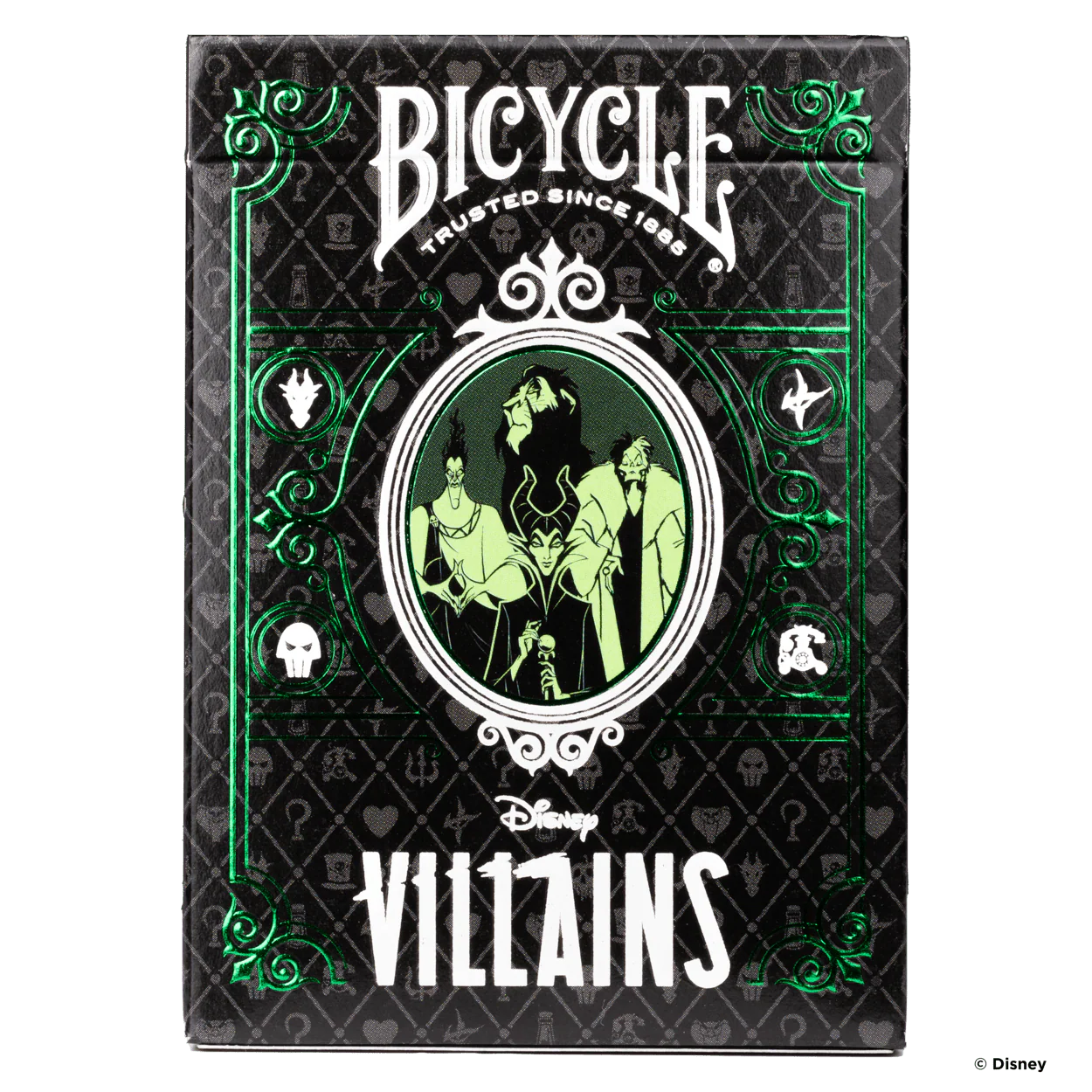 2219-disney-villains-inspired-green-bicycle-playing-cards-1.webp