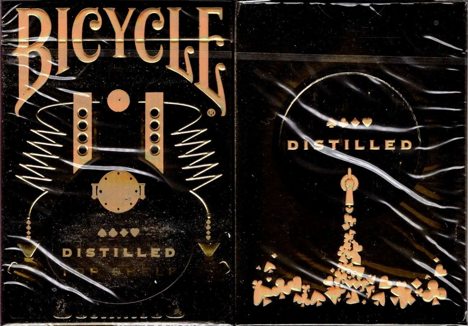 Distilled Top Shelf Bicycle Playing Cards