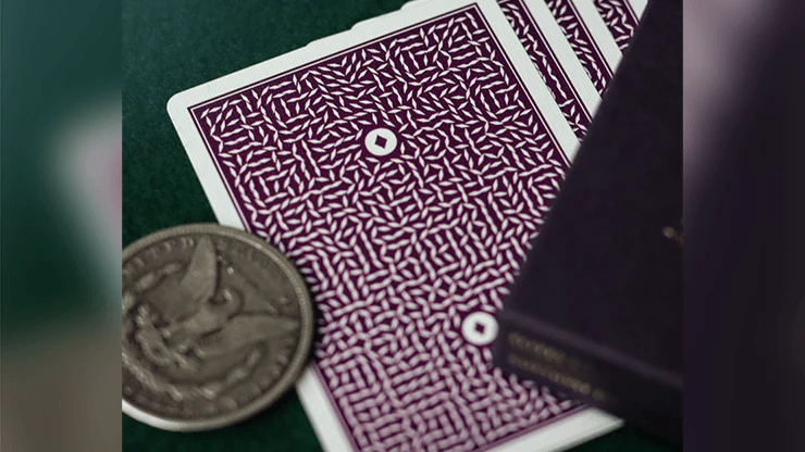 DMC Elites v5 Amethyst Marked Playing Cards