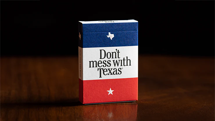 DON'T MESS WITH TEXASâ¢ PLAYING CARDS by Fultons