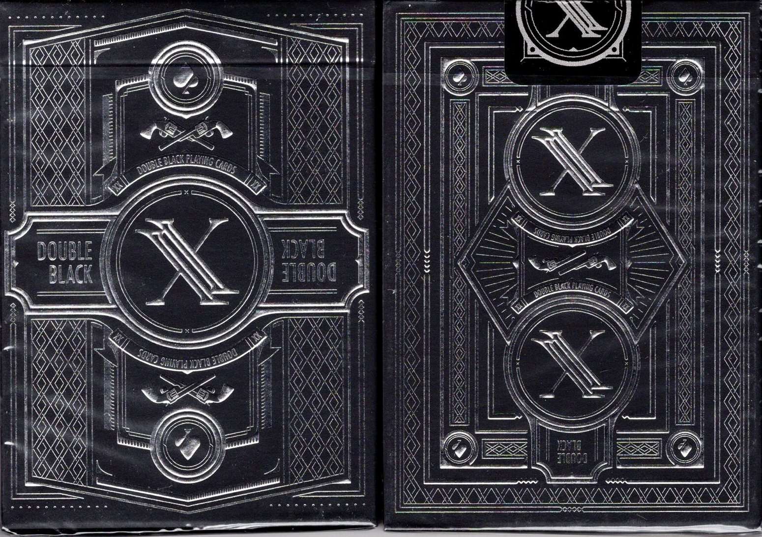 Double Black Classic Playing Cards USPCC