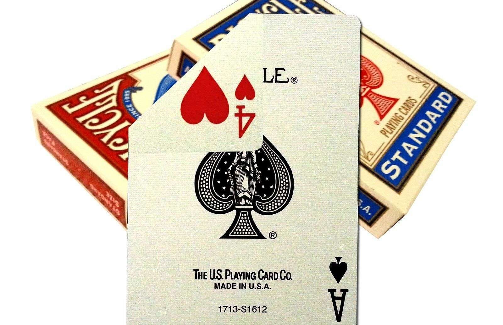 Double Face Bicycle Gaff Cards