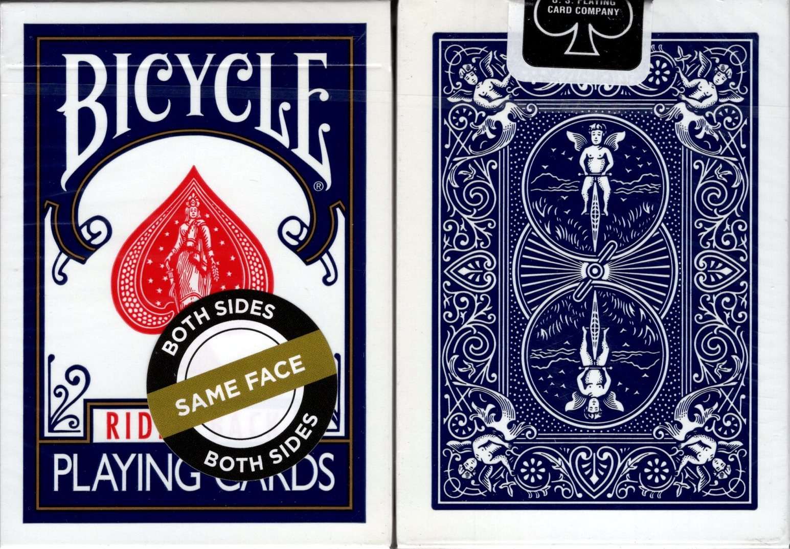 Double Mirror Face Bicycle Playing Cards