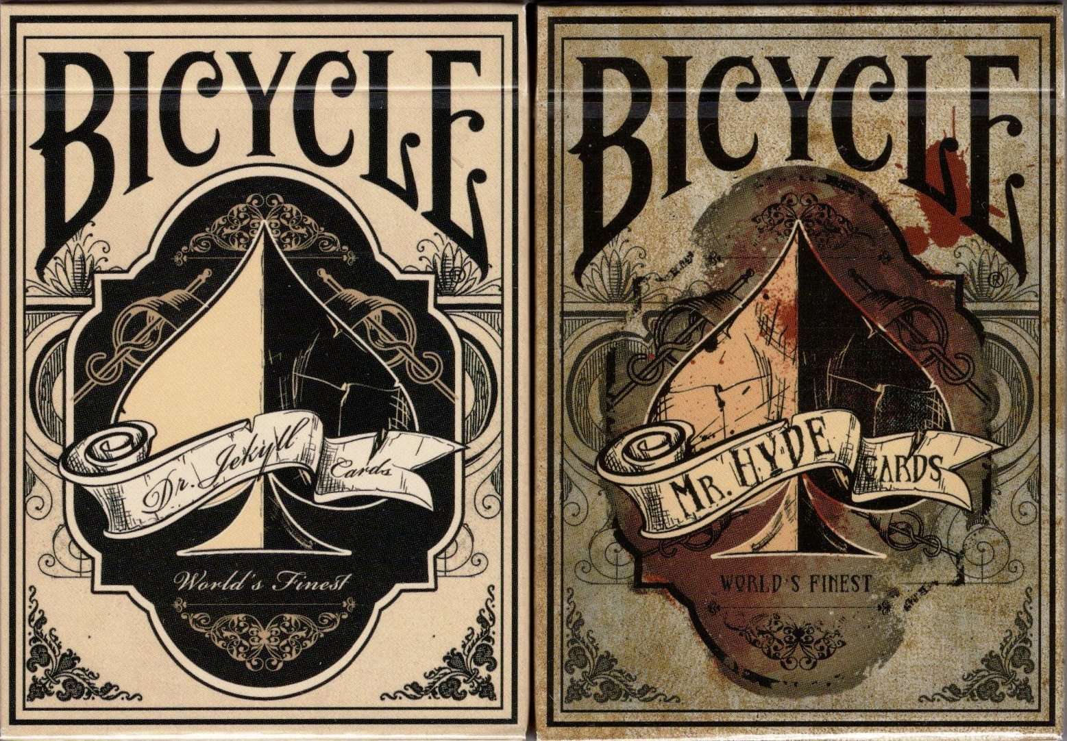 Dr. Jekyll and Mr. Hyde 2 Deck Set Bicycle Playing Cards