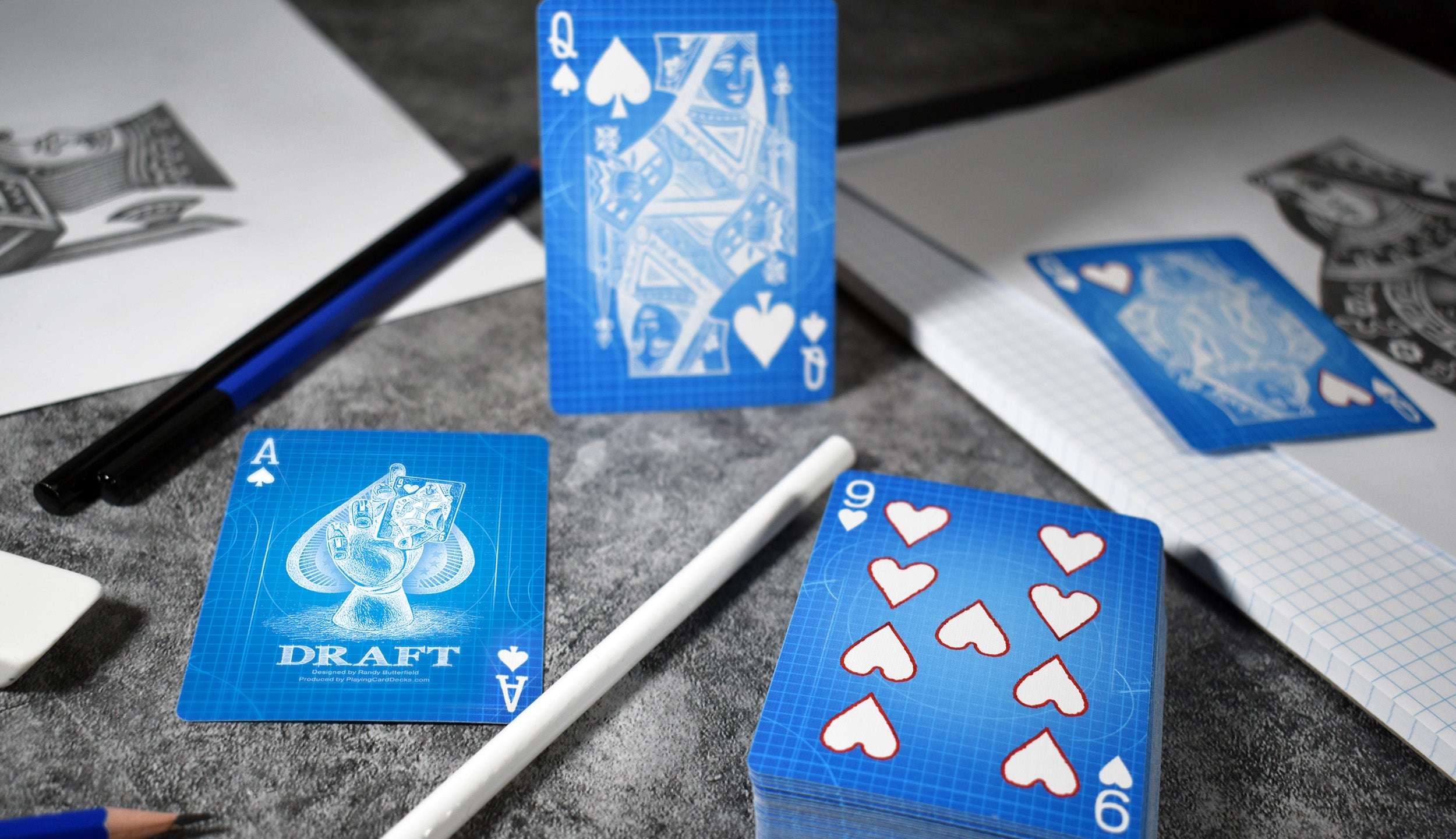 Draft Bicycle Playing Cards