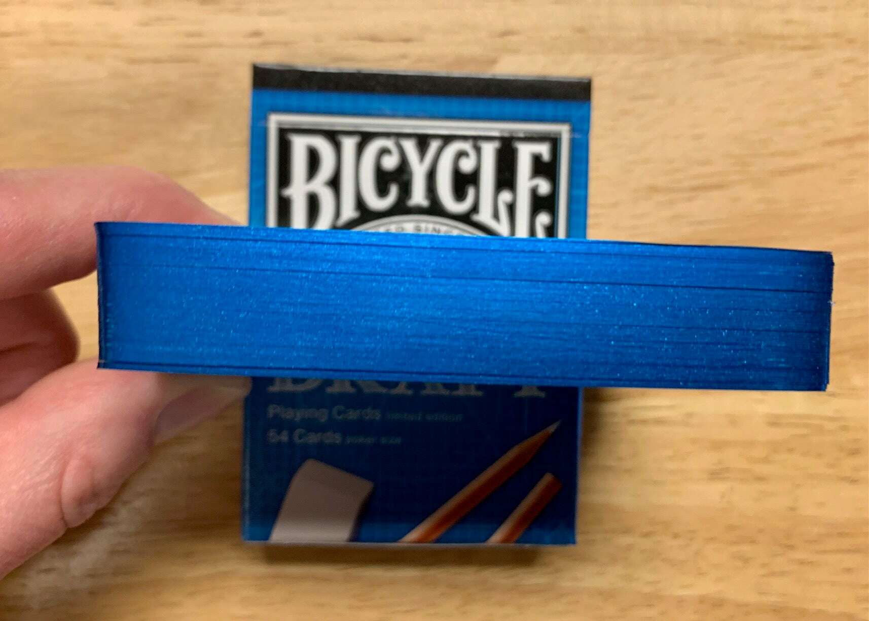 Draft Gilded Bicycle Playing Cards