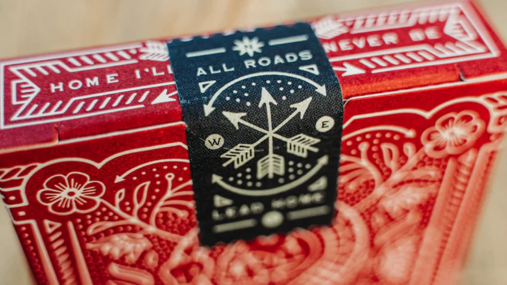 Drifter's Red Playing Cards USPCC